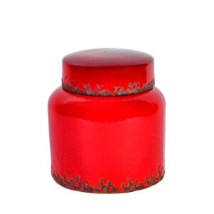 Urna Roja Decorativa Ch