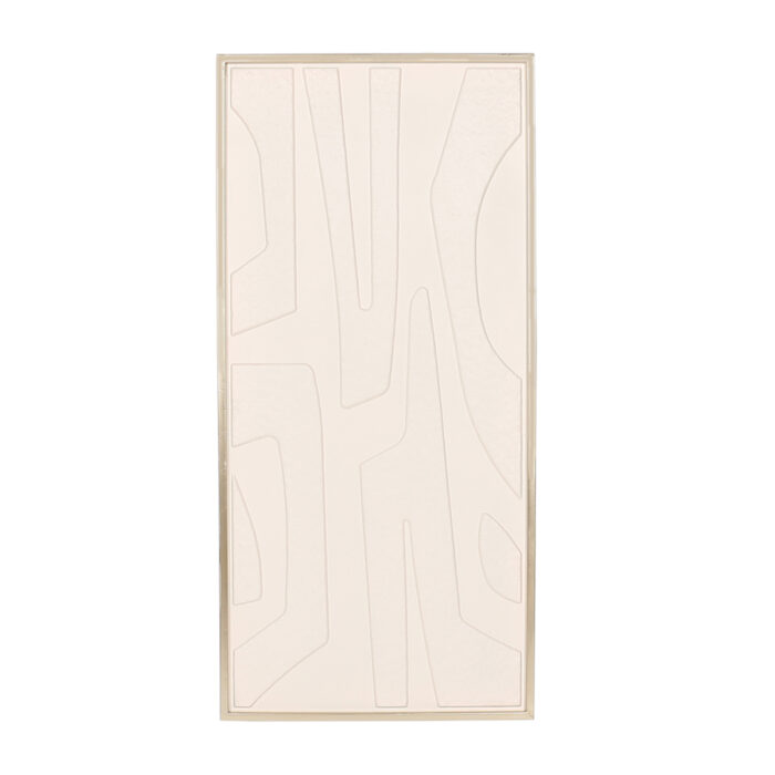 Panel Vertical Siluetas de Marfil
