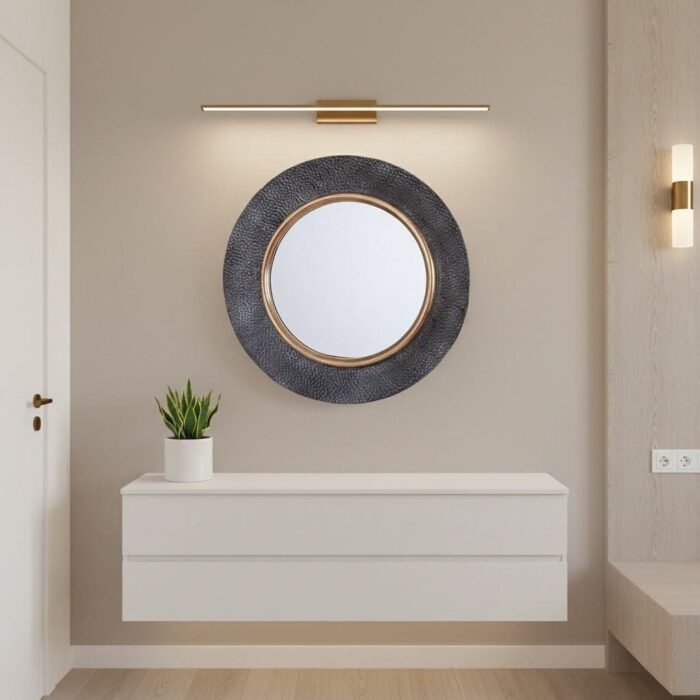Espejo de Pared Anclaje Negro