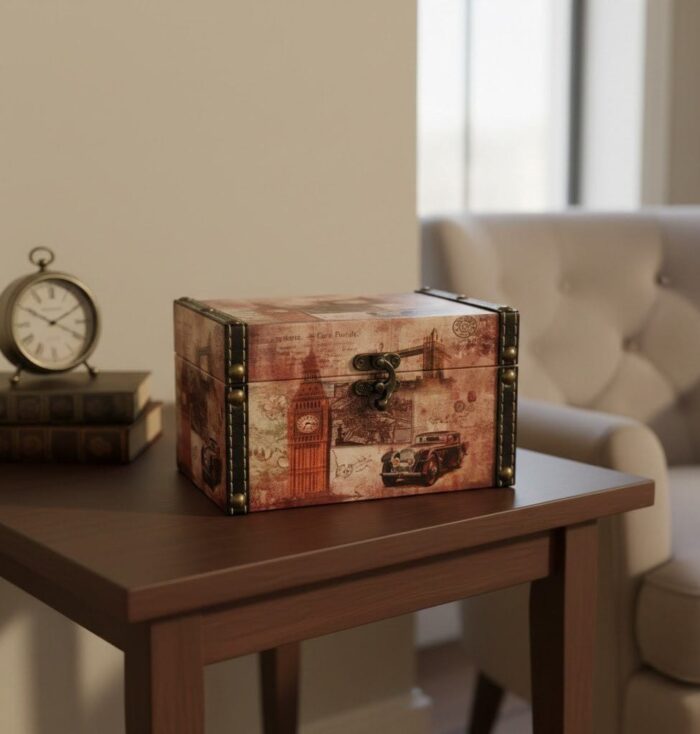 Caja de Londres Sobre Ruedas